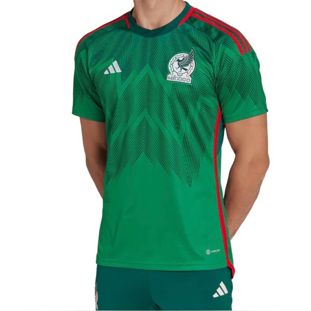 Mexico adidas Football‎ Shirt 2022 Top Jersey Men's M HD6899 Soccer AUTHENTIC✅